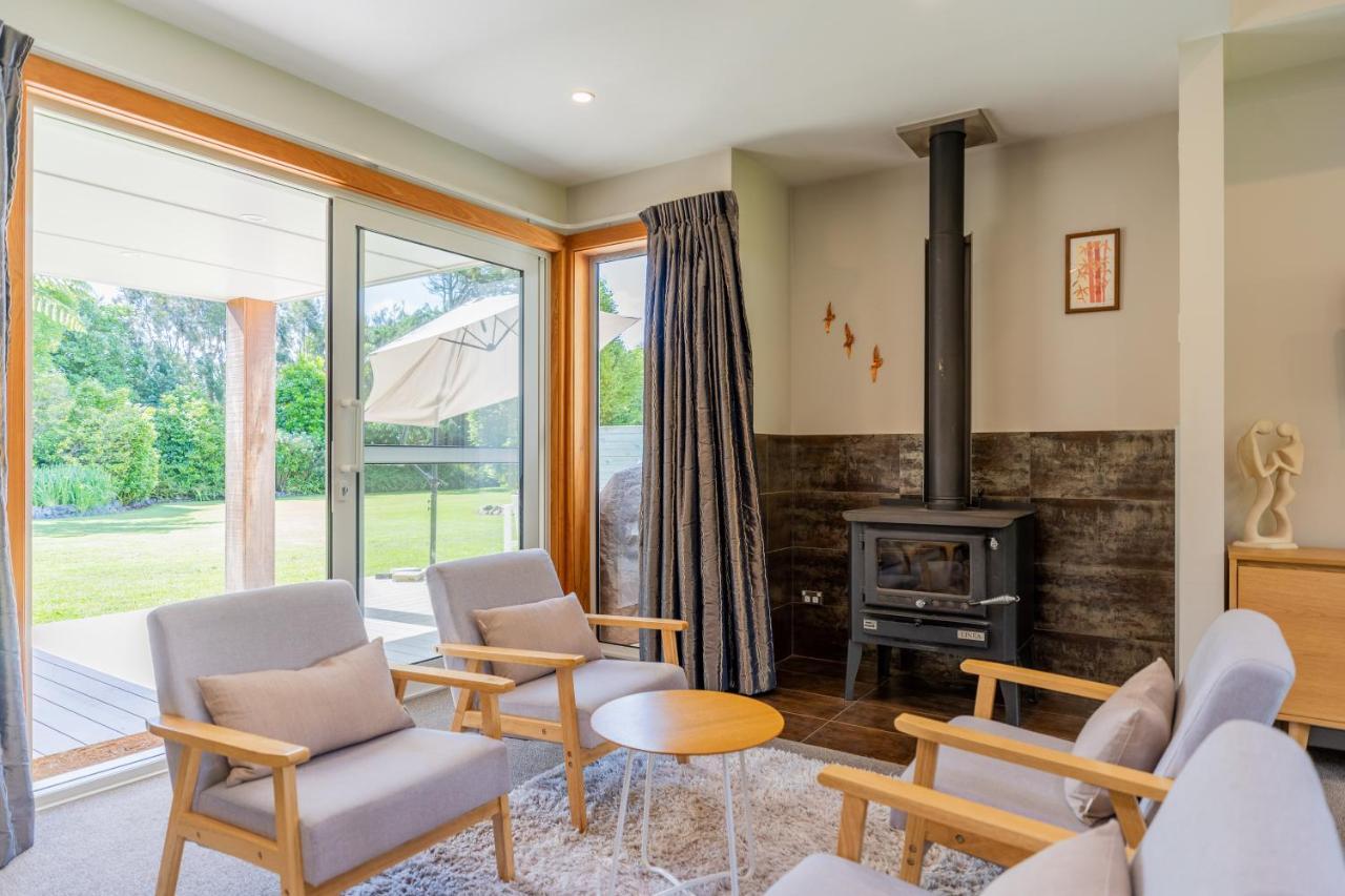 Otaki Anam Cara Gardens Luxury Villa Private Bedrooms And Ensuite Bathrooms Sleeps 9 מראה חיצוני תמונה
